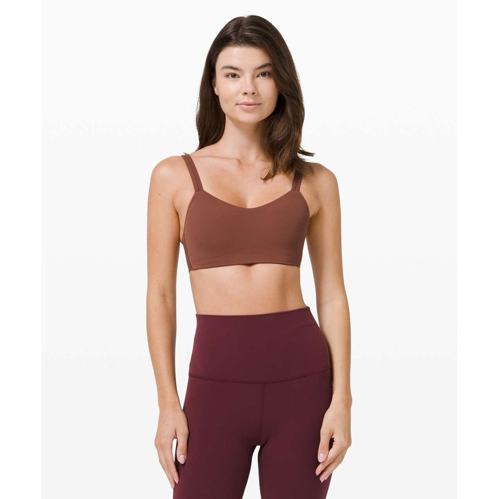 Lululemon Like a Cloud Bra Light Support B/C Cup Ancient Copper Size 2-4